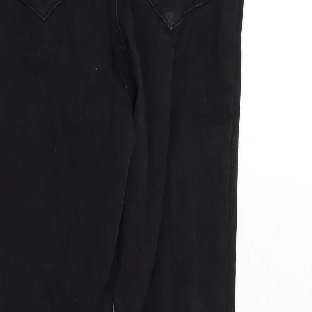 Womens UK Size 10 deniem co Regular Fit Skinny Black Jeans