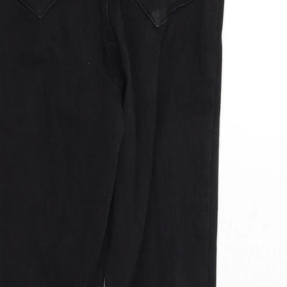 Womens UK Size 10 deniem co Regular Fit Skinny Black Jeans