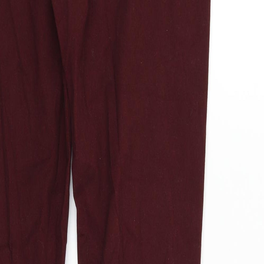 Womens UK Size 10 deniem & co Regular Fit Straight Purple Jeans