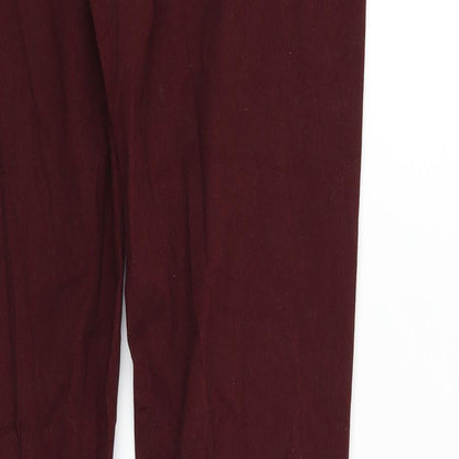Womens UK Size 10 deniem & co Regular Fit Straight Purple Jeans