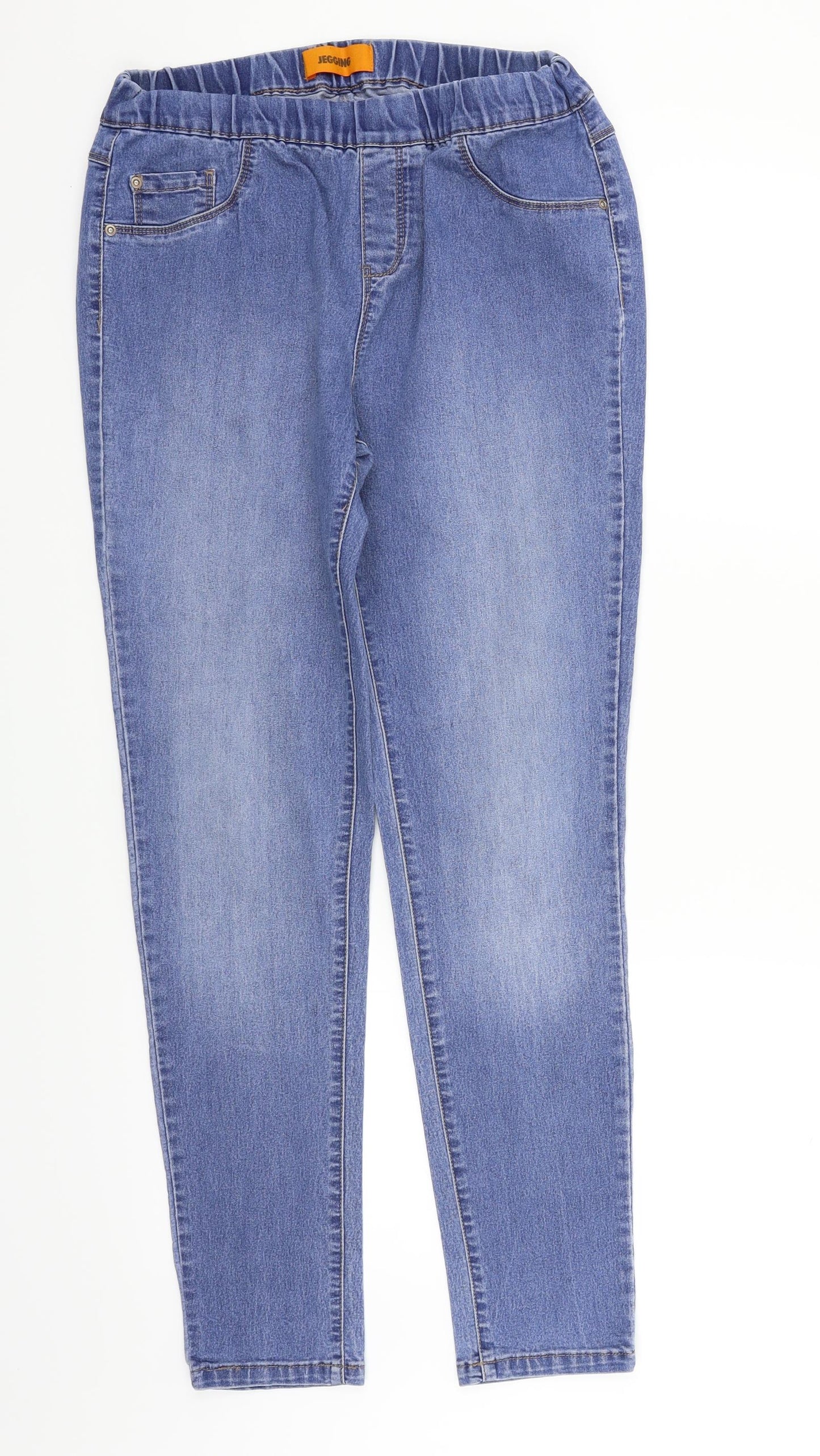 George Womens Blue   Straight Jeans Size 14 L27 in