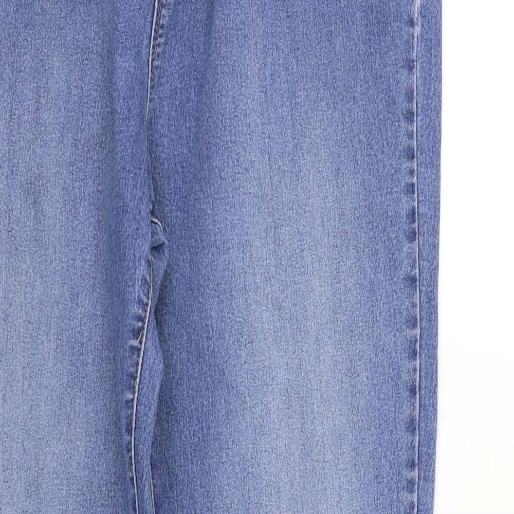 George Womens Blue   Straight Jeans Size 14 L27 in