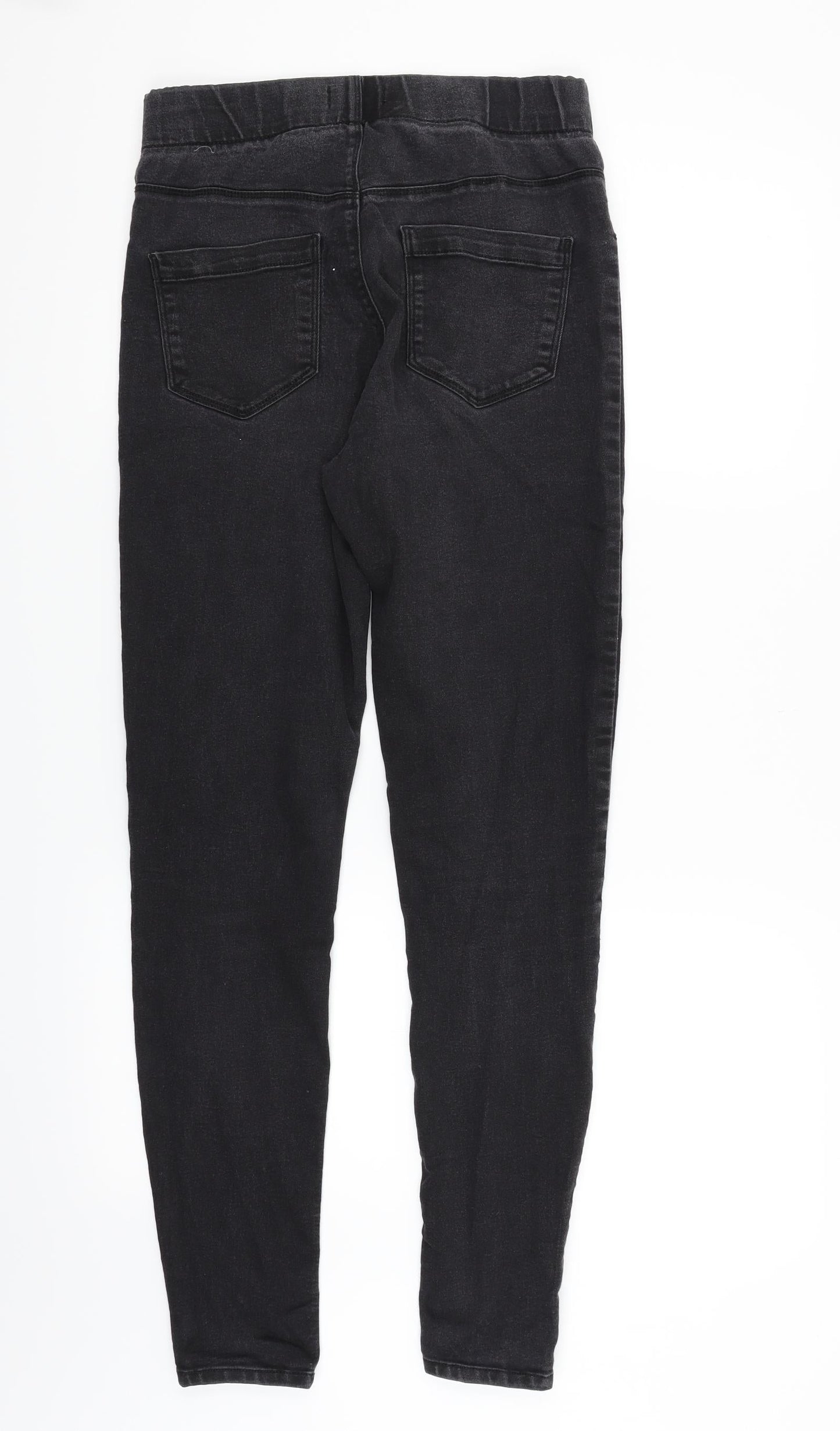 /Denim Womens Black   Jegging Trousers Size 8 L27 in