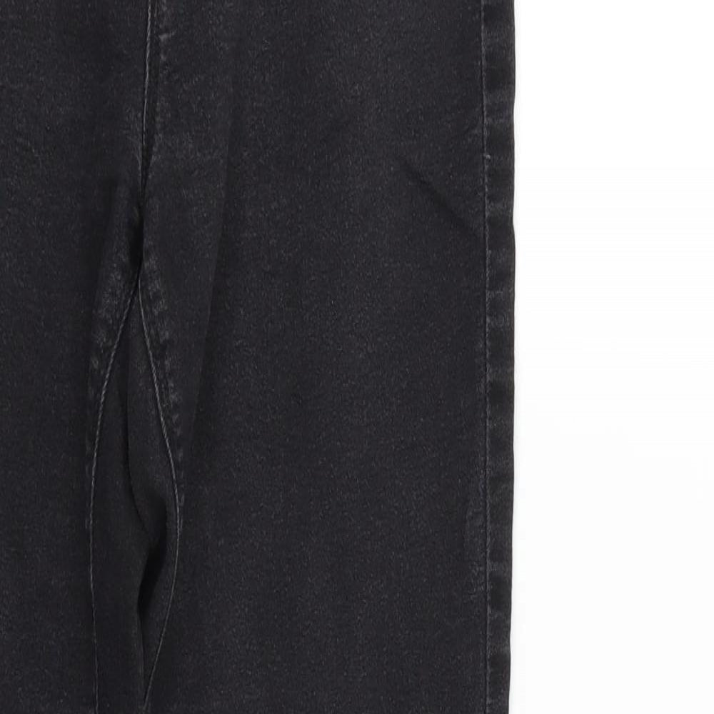 /Denim Womens Black   Jegging Trousers Size 8 L27 in