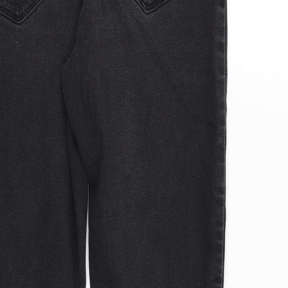/Denim Womens Black   Jegging Trousers Size 8 L27 in