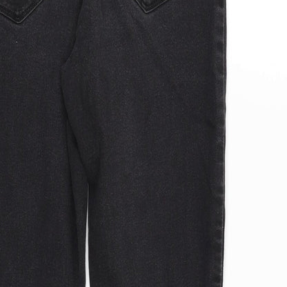 /Denim Womens Black   Jegging Trousers Size 8 L27 in