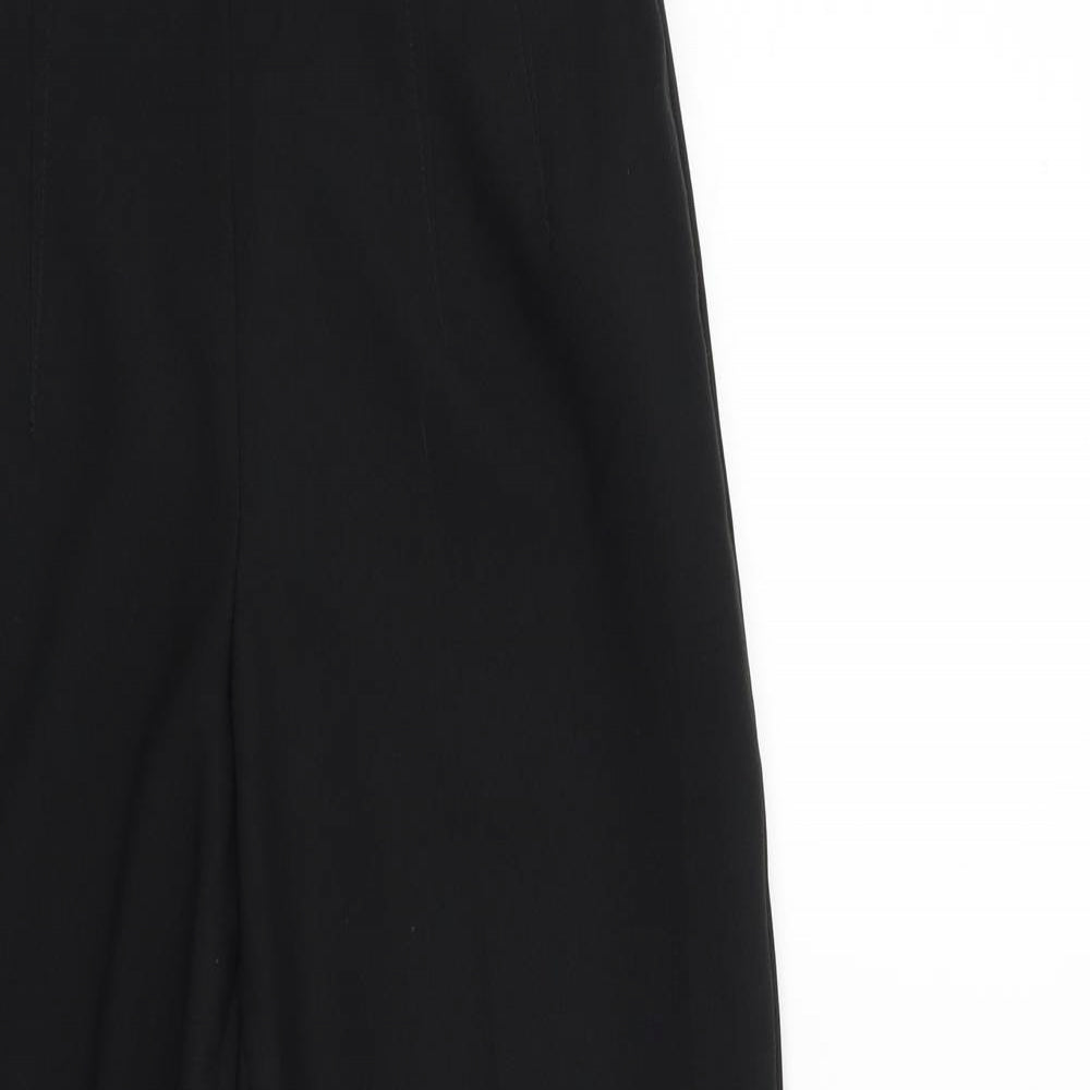 Womens UK Size 8 Marks and Spencer Regular Fit  Black Trousers