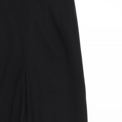 Womens UK Size 8 Marks and Spencer Regular Fit  Black Trousers
