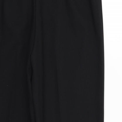 Womens UK Size 8 Marks and Spencer Regular Fit  Black Trousers