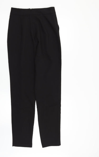 Womens UK Size 8 ASOS Regular Fit  Black Trousers