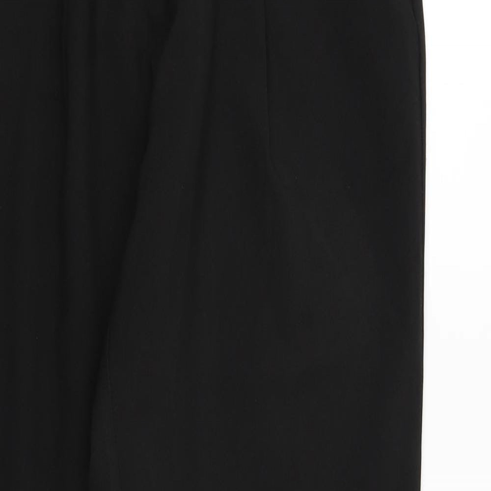 Womens UK Size 8 ASOS Regular Fit  Black Trousers