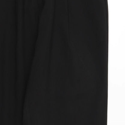 Womens UK Size 8 ASOS Regular Fit  Black Trousers