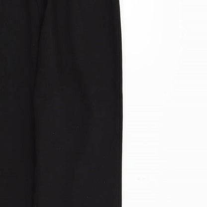 Womens UK Size 8 ASOS Regular Fit  Black Trousers