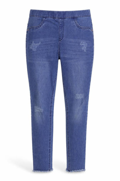 Denim & Co. Girls Blue   Skinny Jeans Size 13-14 Years
