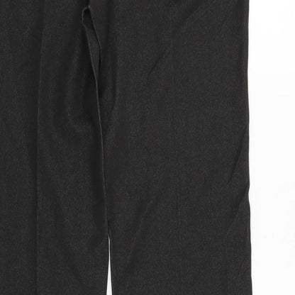 Alka Womens Black   Trousers  Size 14 L31 in