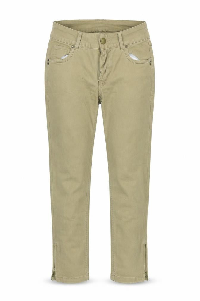 Womens UK Size 10 Matalan Regular Fit  Beige Trousers
