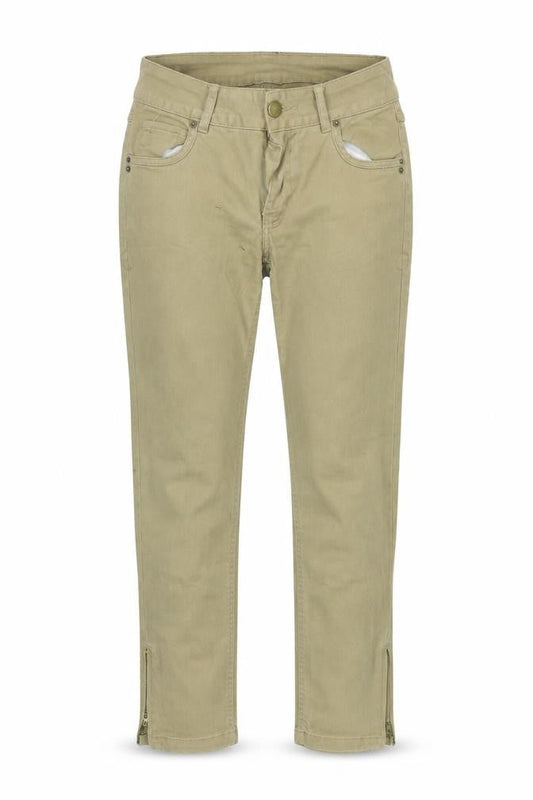 Womens UK Size 10 Matalan Regular Fit  Beige Trousers