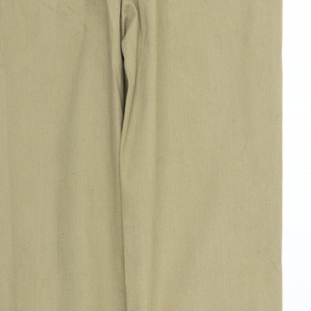 Matalan Womens Beige   Trousers  Size 10 L26 in