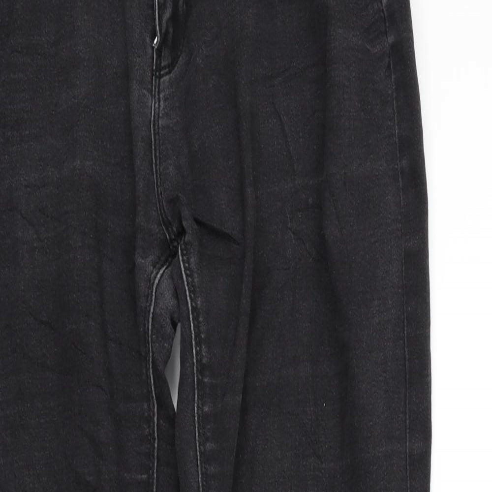 Womens UK Size 26 in FB sister Regular Fit Straight Grey Jeans