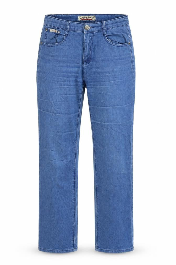 Womens UK Size 30 in Sunbird Regular Fit Straight Blue Jeans