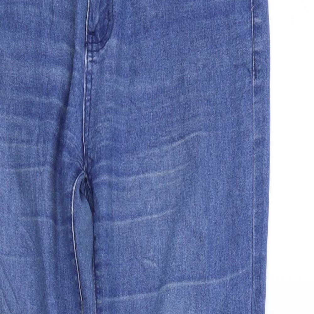 Womens UK Size 30 in Sunbird Regular Fit Straight Blue Jeans