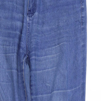 Womens UK Size 30 in Sunbird Regular Fit Straight Blue Jeans