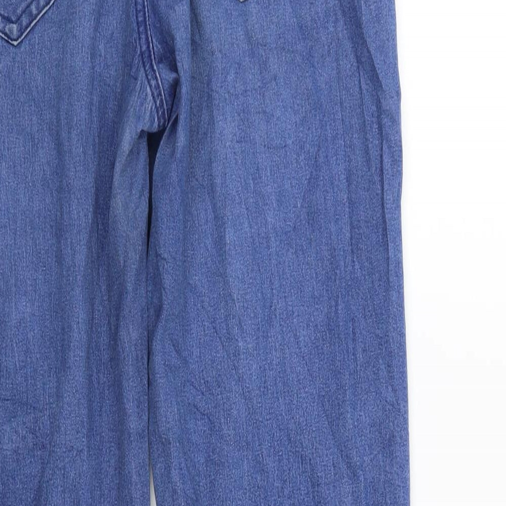 Womens UK Size 30 in Sunbird Regular Fit Straight Blue Jeans