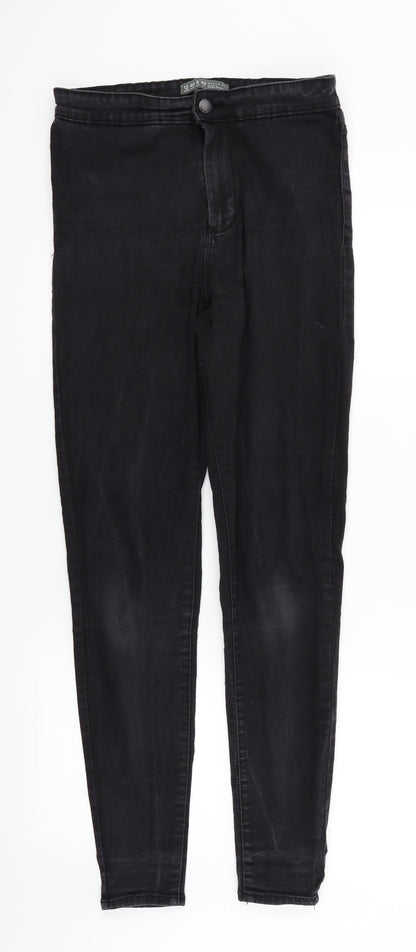 deniem & co Womens Black   Skinny Jeans Size 12 L30 in