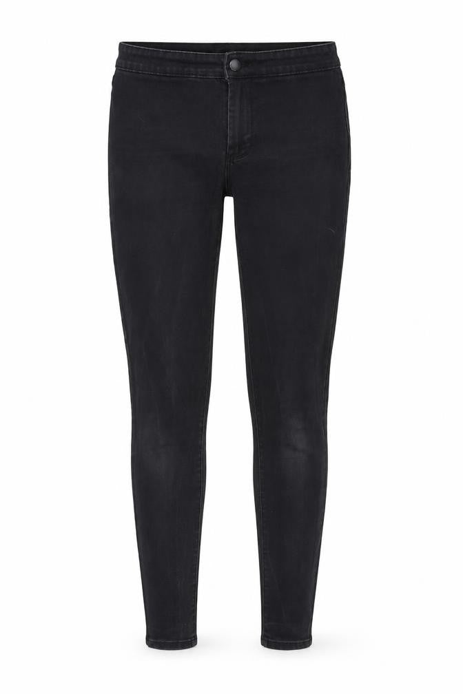Denim & Co. Womens Black   Skinny Jeans Size 12 L30 in