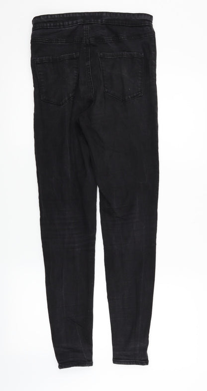 deniem & co Womens Black   Skinny Jeans Size 12 L30 in