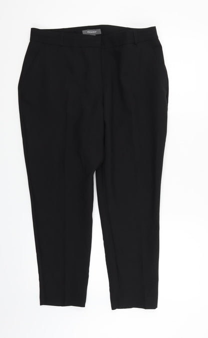 Primark Womens Black   Trousers  Size 12 L25 in