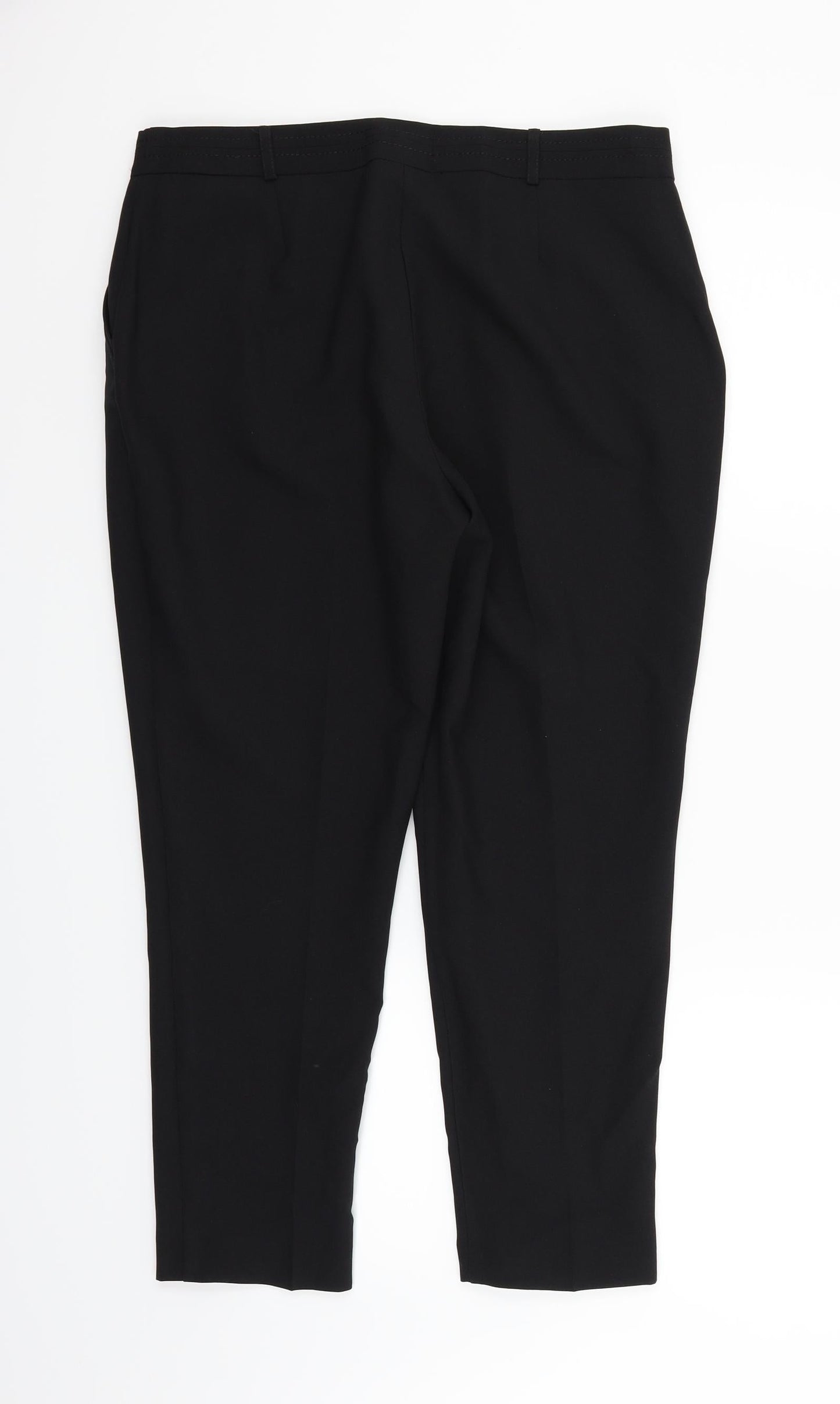 Primark Womens Black   Trousers  Size 12 L25 in