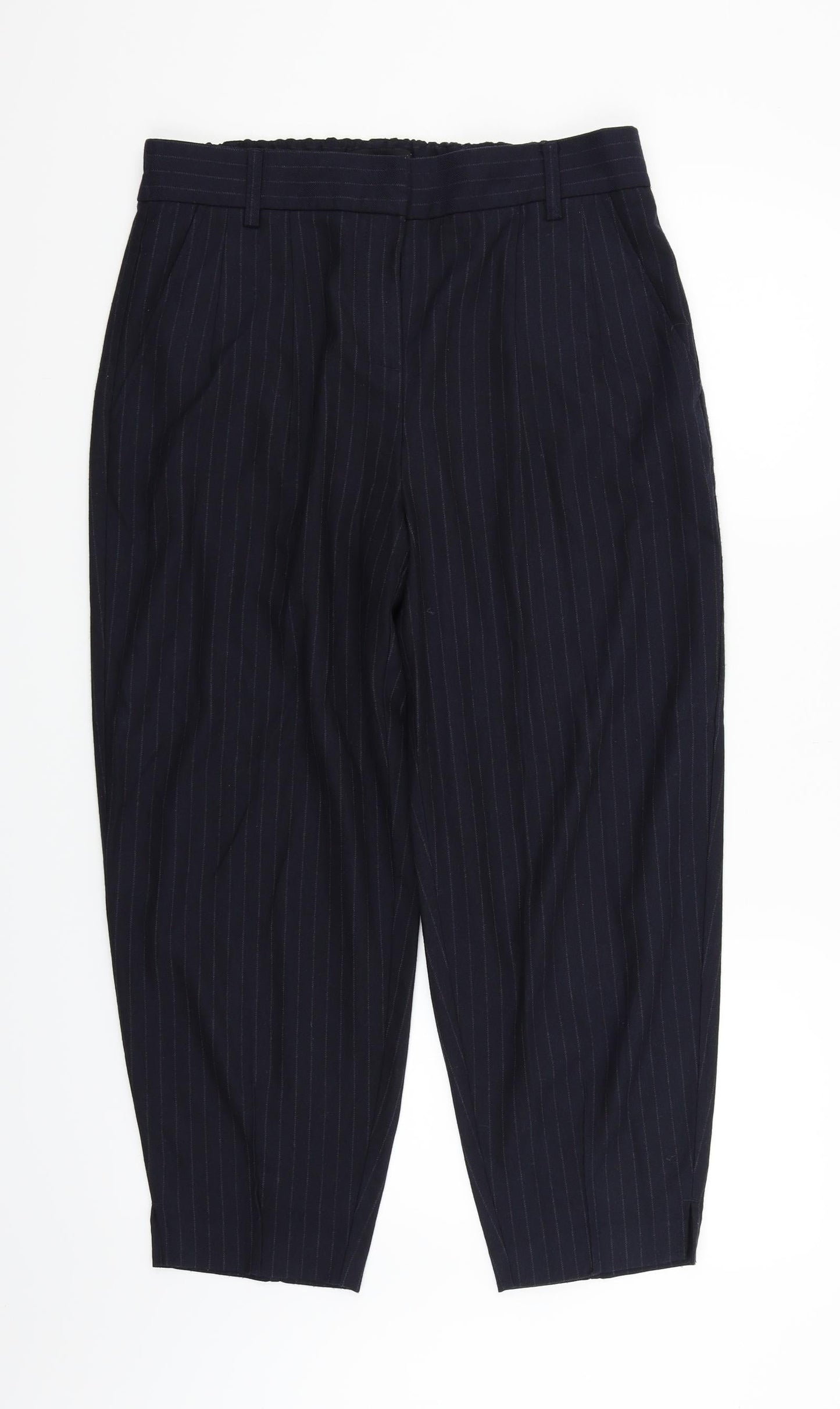 Womens UK Size 12 NEXT Regular Fit  Blue Trousers