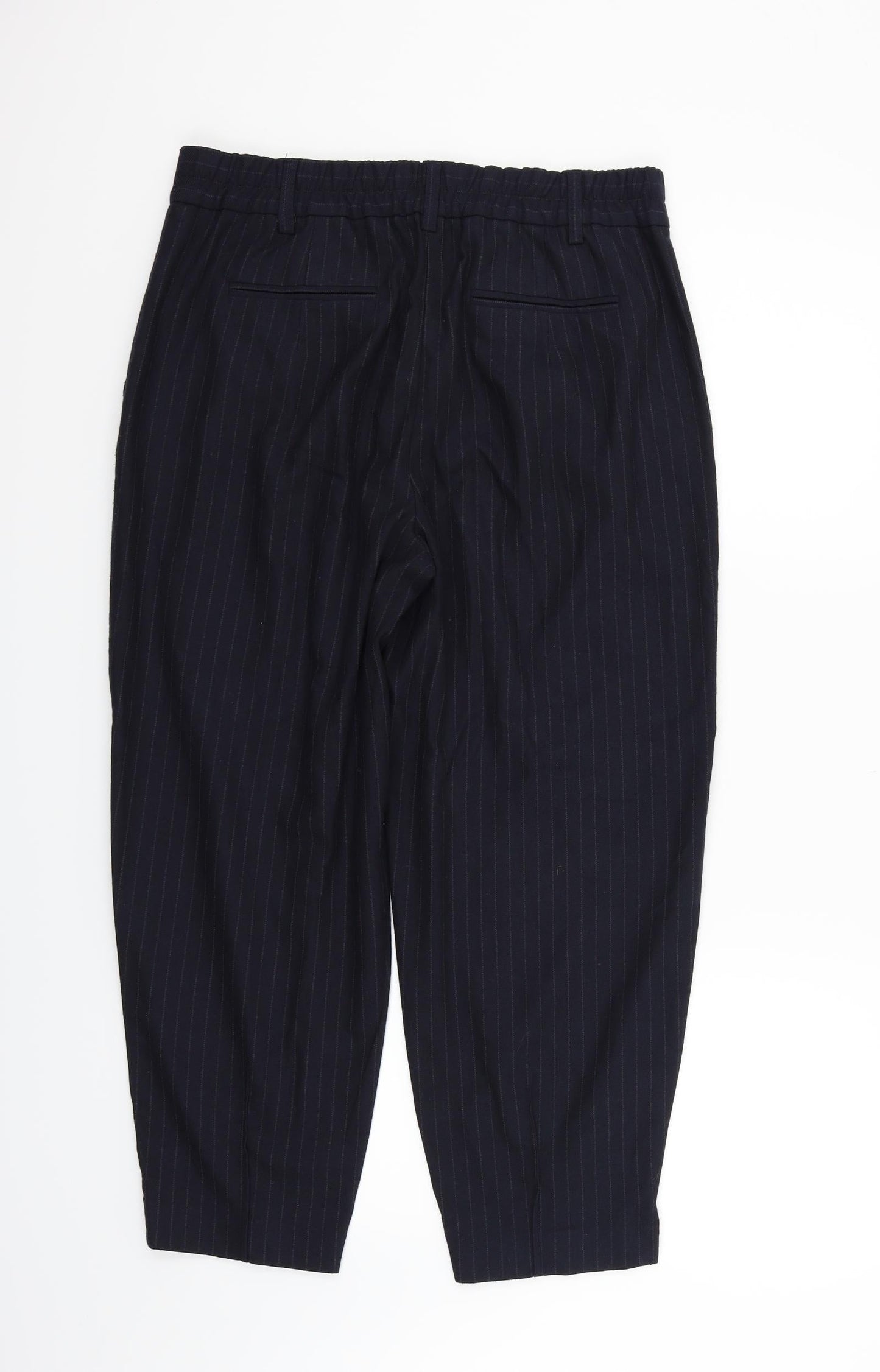 Womens UK Size 12 NEXT Regular Fit  Blue Trousers