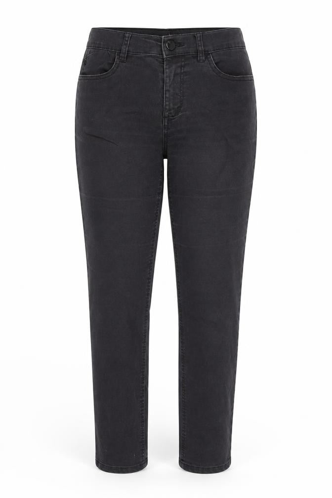 Womens UK Size 12 Principles Regular Fit Straight Grey Jeans