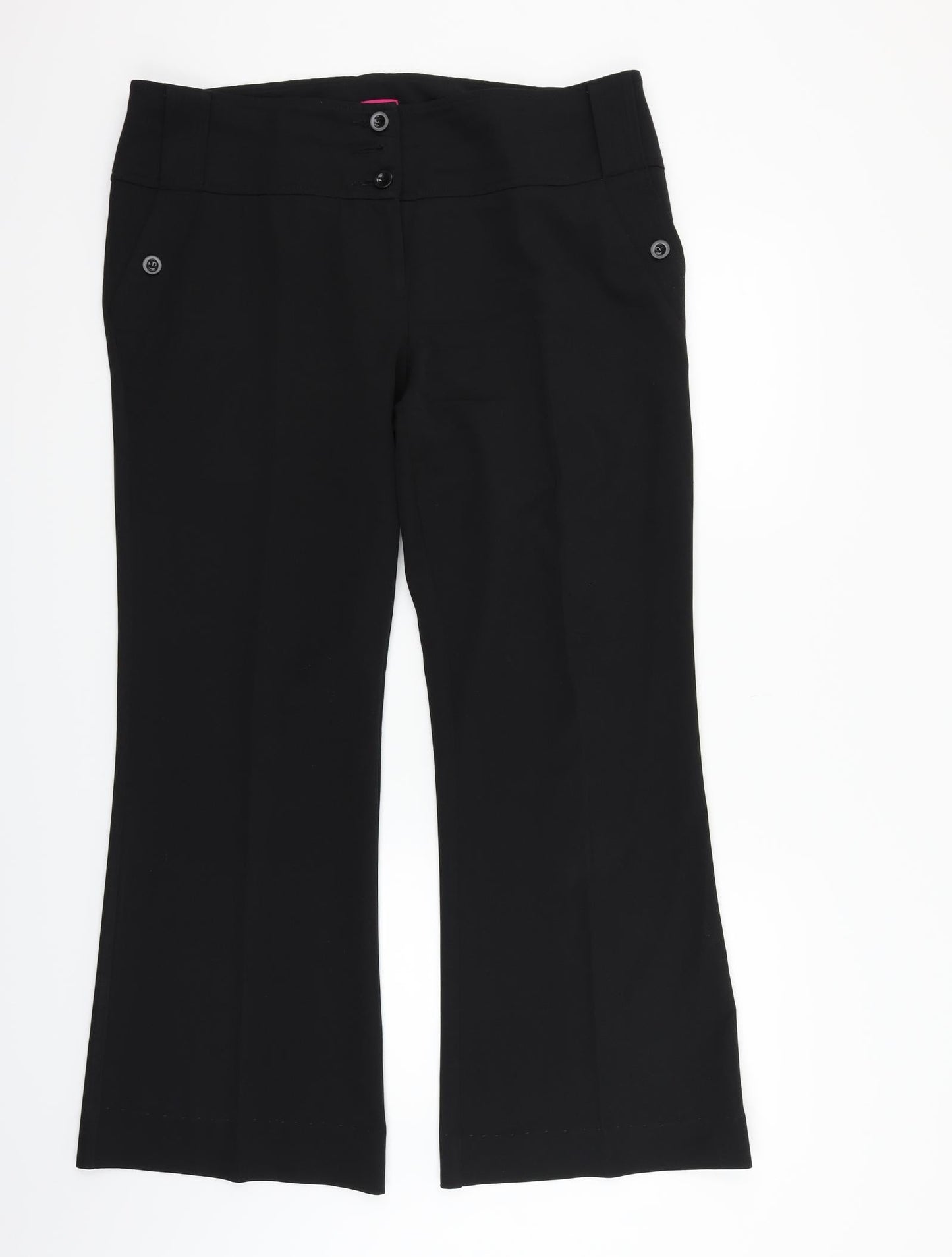 g21 Womens Black   Trousers  Size 16 L27 in