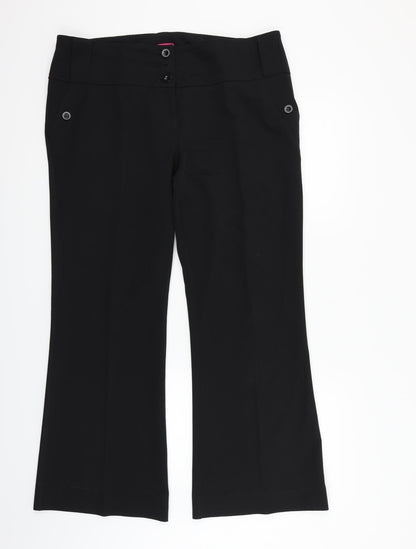 g21 Womens Black   Trousers  Size 16 L27 in