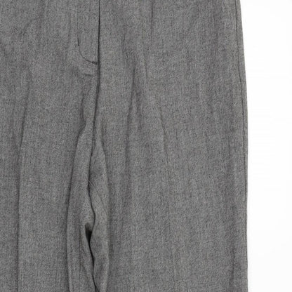 Womens UK Size 16 Per Una Relaxed Fit  Grey Trousers