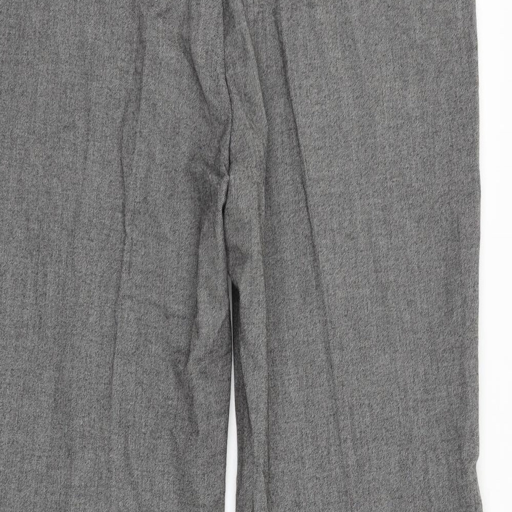 Womens UK Size 16 Per Una Relaxed Fit  Grey Trousers
