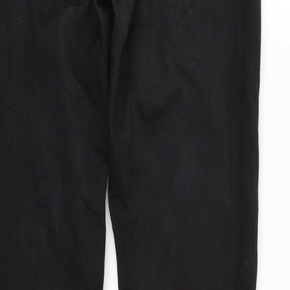 Miss Anna Womens Black   Trousers  Size 38 in L28 in