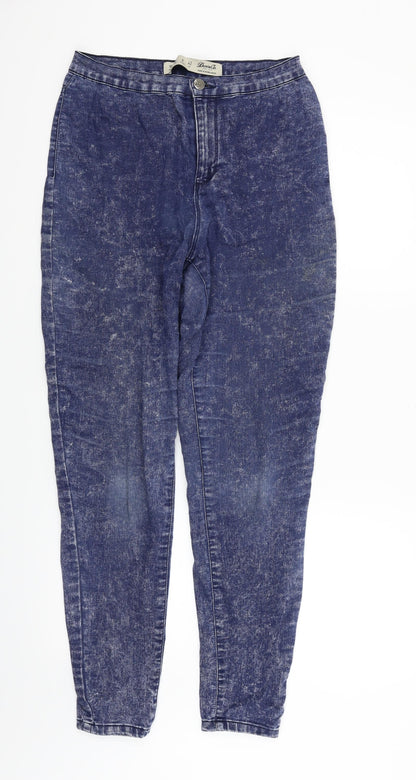 Womens UK Size 10 deniem & co Regular Fit Straight Blue Jeans