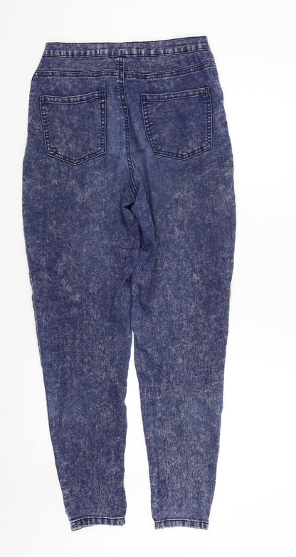 Womens UK Size 10 deniem & co Regular Fit Straight Blue Jeans
