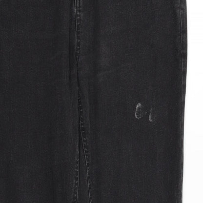 deniem & co Womens Grey   Straight Jeans Size 14 L29 in