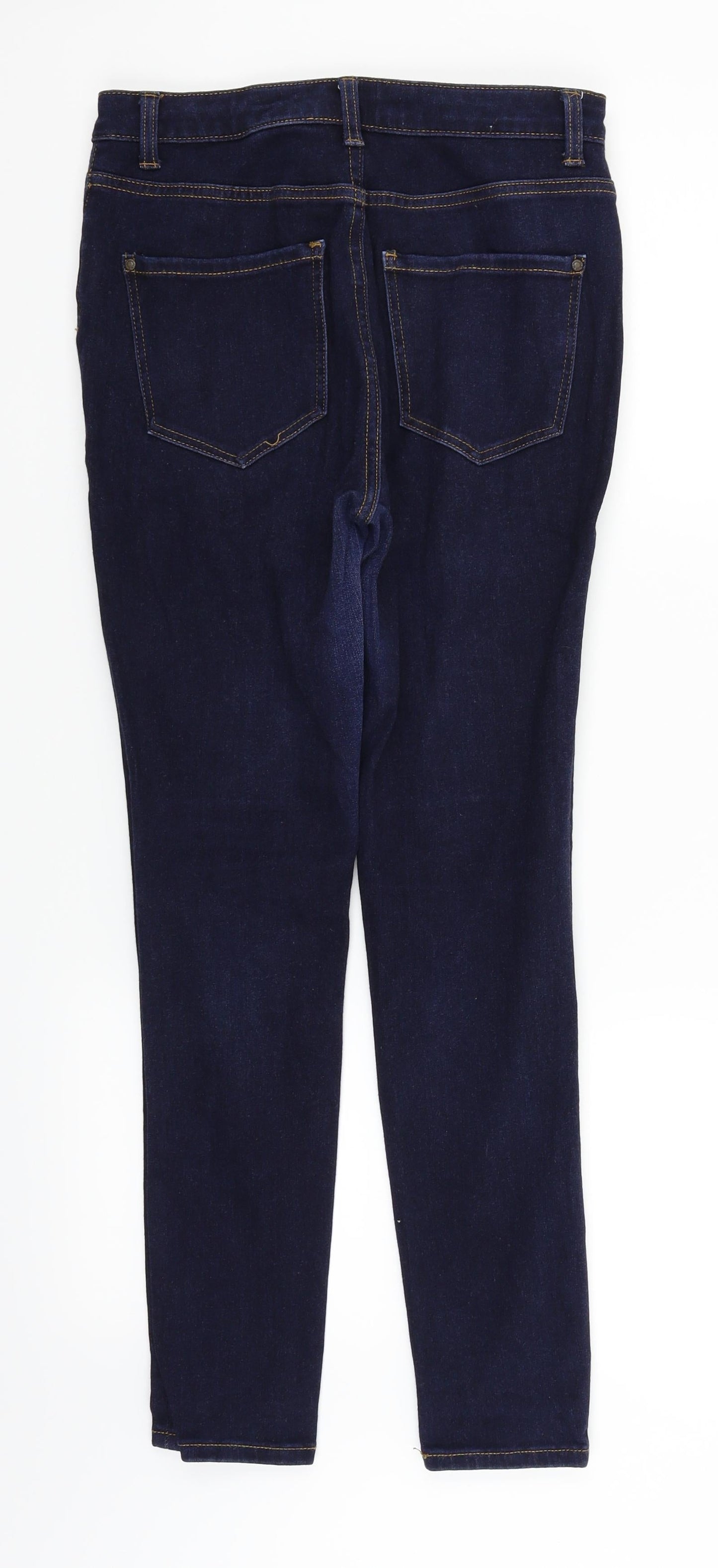 Womens UK Size 12 deniem & co Regular Fit Straight Blue Jeans