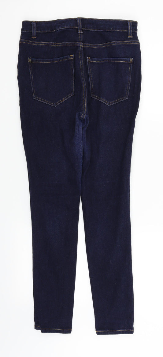 Womens UK Size 12 deniem & co Regular Fit Straight Blue Jeans