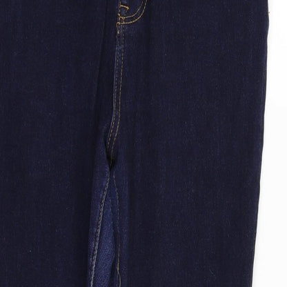 Womens UK Size 12 deniem & co Regular Fit Straight Blue Jeans