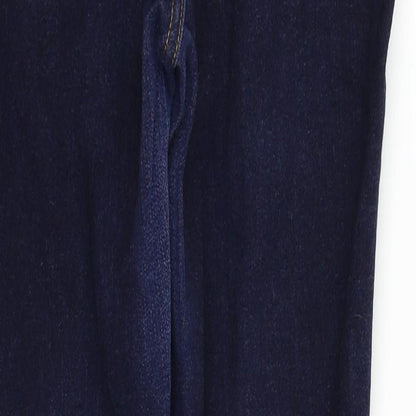 Womens UK Size 12 deniem & co Regular Fit Straight Blue Jeans