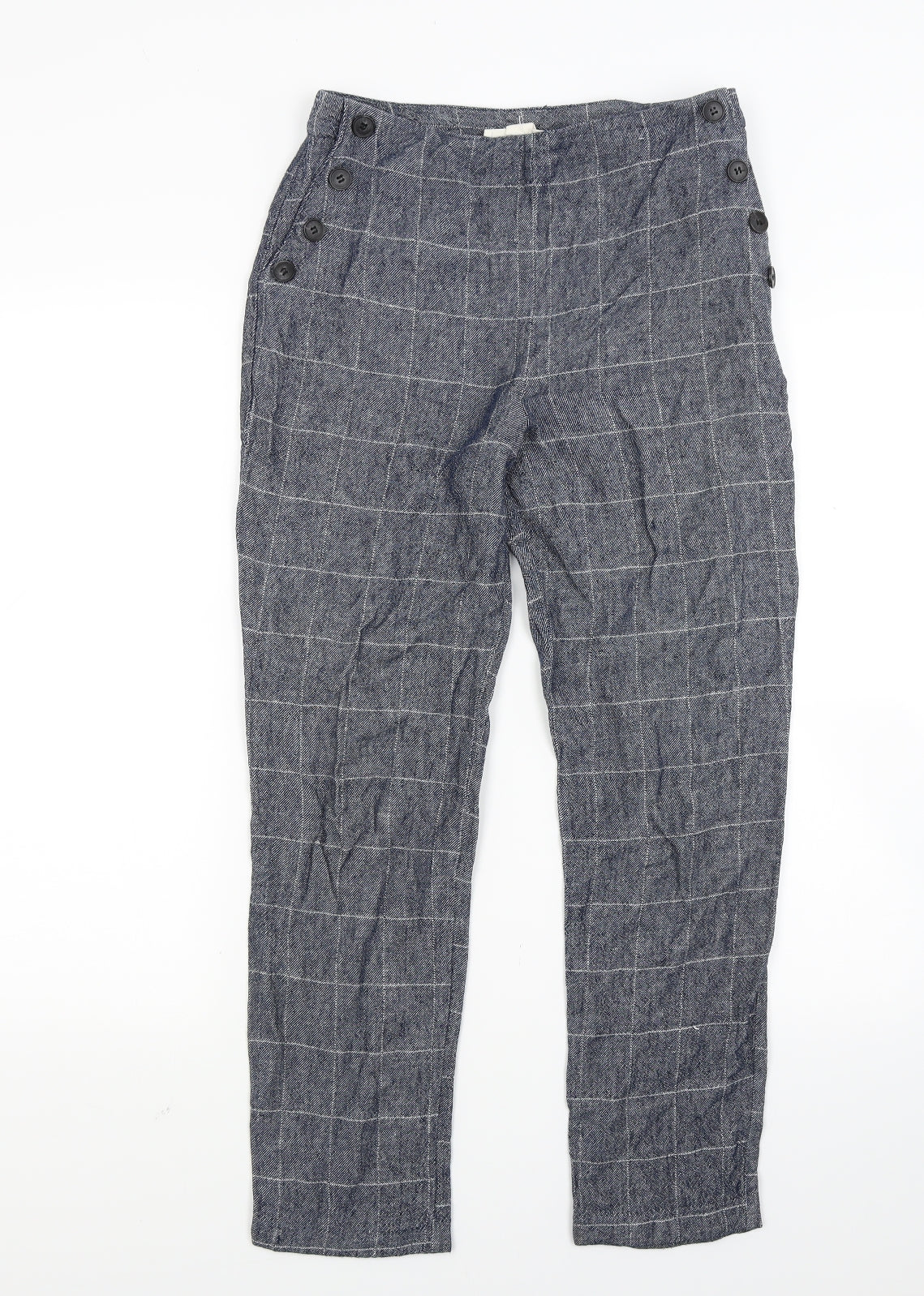 Womens UK Size 8 Atmosphere Regular Fit  Blue Trousers