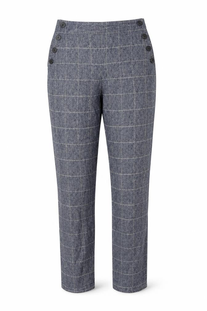 Womens UK Size 8 Atmosphere Regular Fit  Blue Trousers