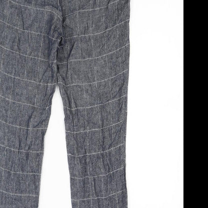 Womens UK Size 8 Atmosphere Regular Fit  Blue Trousers